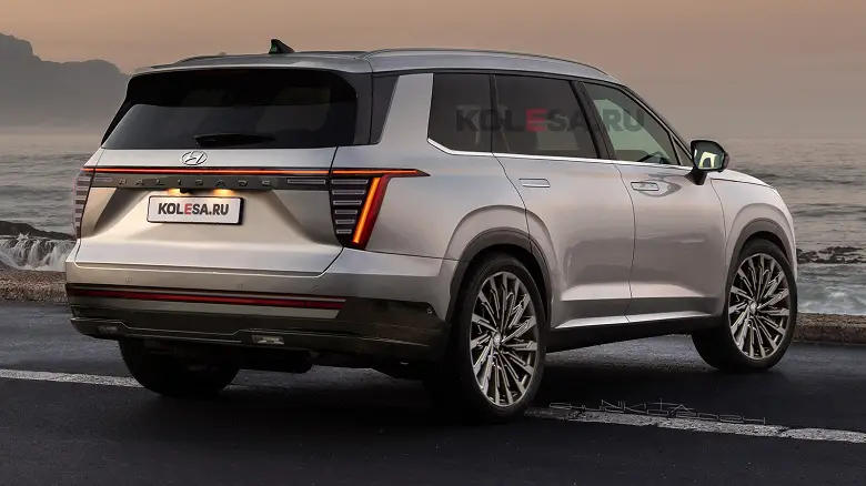 Hyundai Palisade 2025’in ilk Görselleri