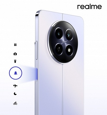 Realme 12 5G İphone 15-15 Pro’nun Eylem Düğmesi Özelliklerini Resmen kopyaladı