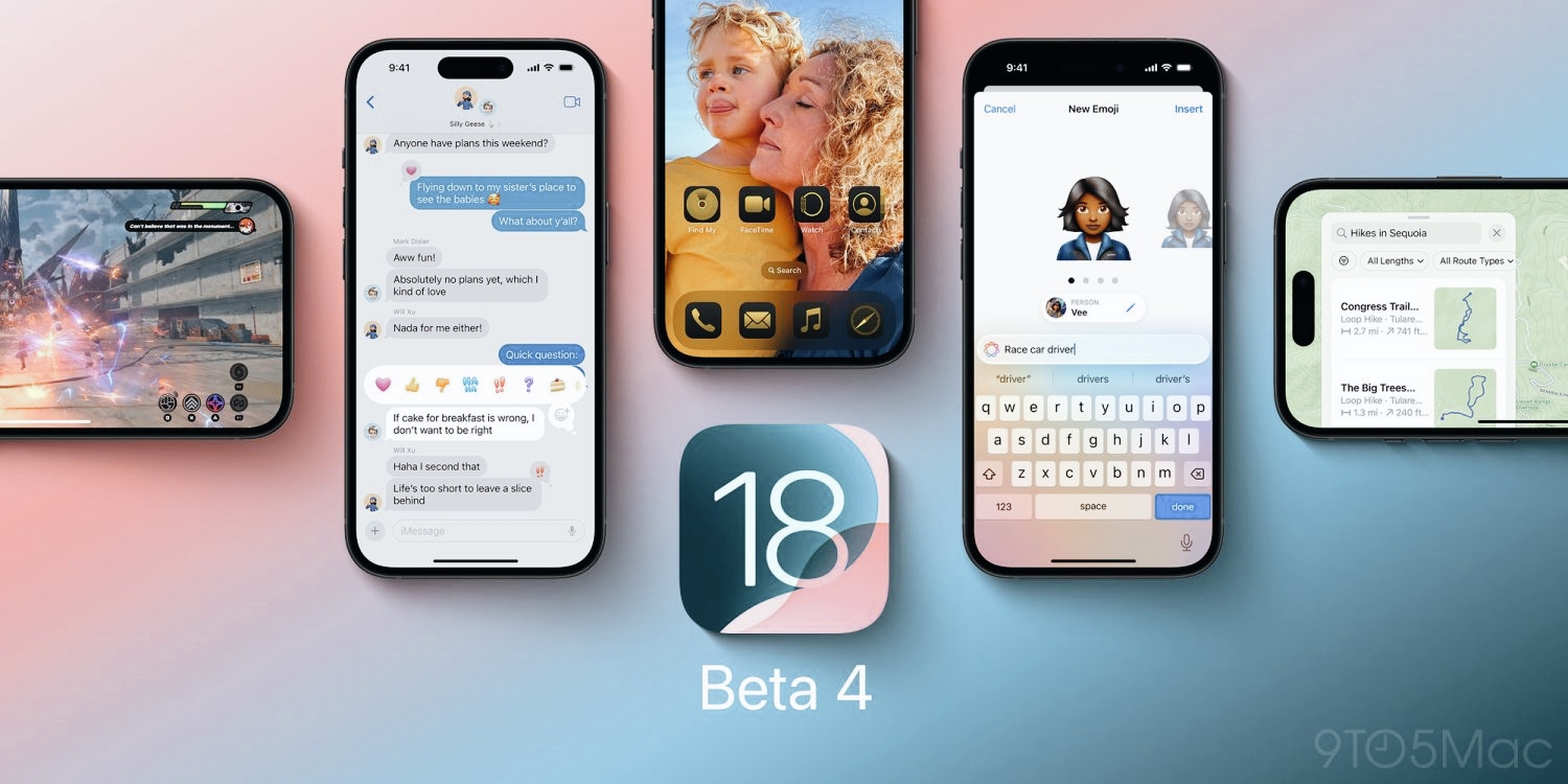 iOS 18 Beta 4 Yeniden Yayınlandı: Geliştirici Odaklı İyileştirmeler