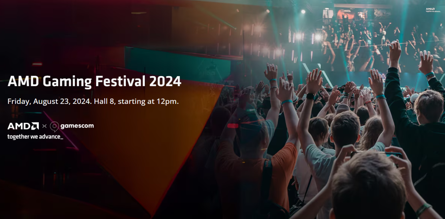 AMD, Gamescom 2024’te “Oyun Festivali” Düzenliyor