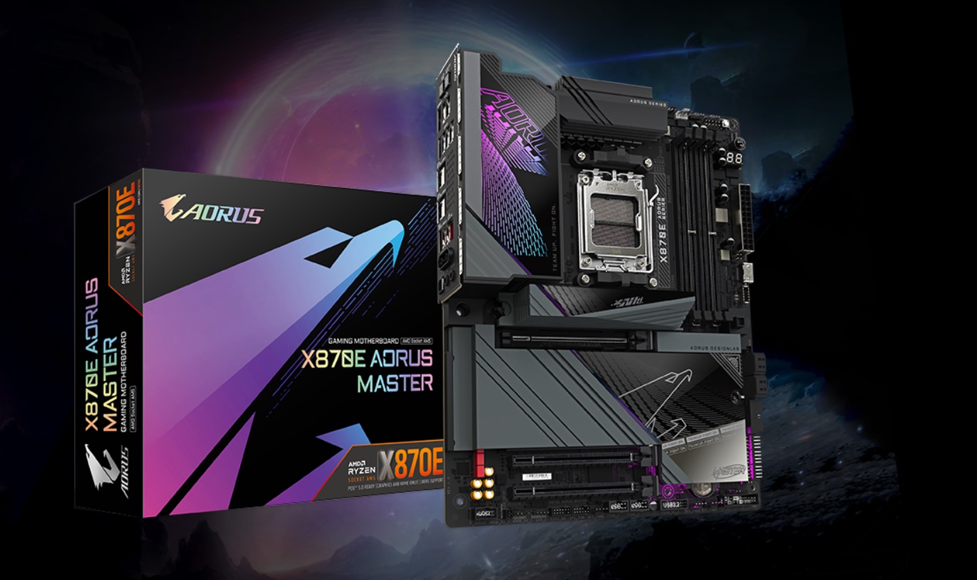 Gigabyte, Son Teknoloji X870E AORUS Master Anakartını Duyurdu