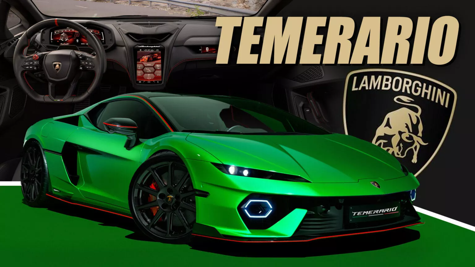 Lamborghini Temerario: Heyecan Veren 907 HP Üçlü Motorlu PHEV