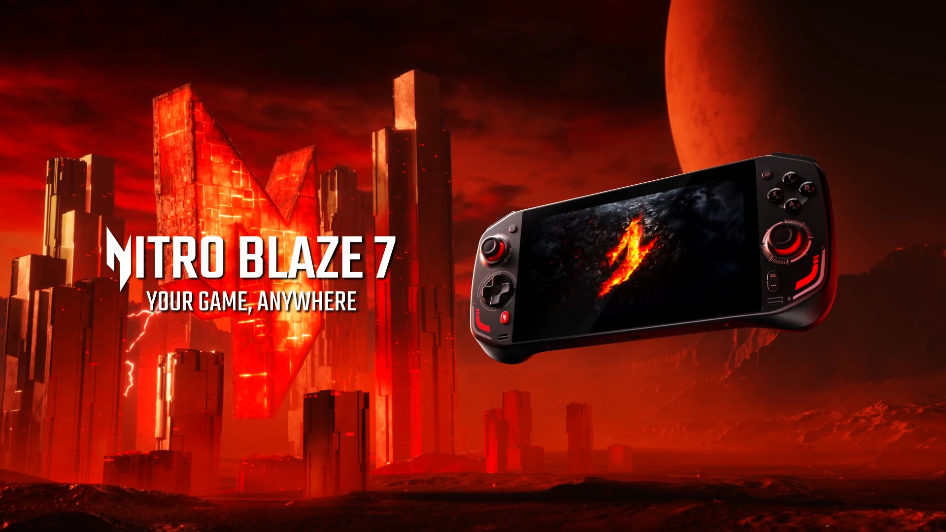 Taşınabilir Oyun Bilgisayarı Acer Nitro Blaze 7 Tanıtıldı