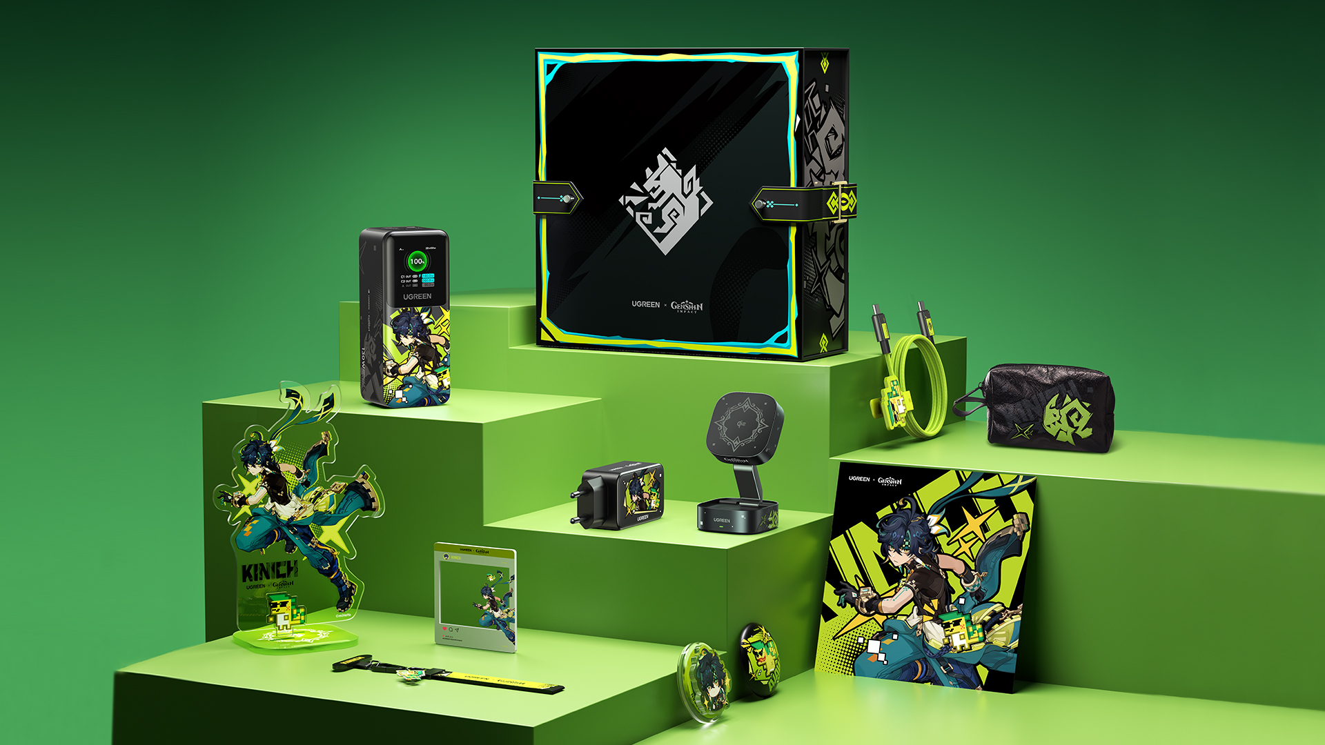 UGREEN’den Genshin Impact Temalı Şarj Koleksiyonu: Fiyatlar ve Detaylar